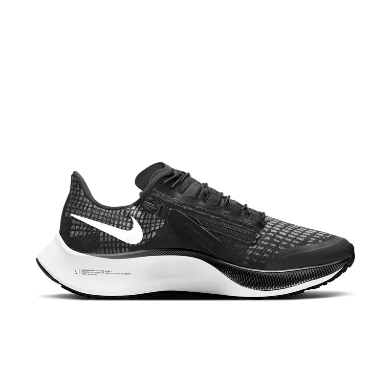 Nike Air Zoom Pegasus 37 FlyEase Running (Wide) Black (CV1769-003)