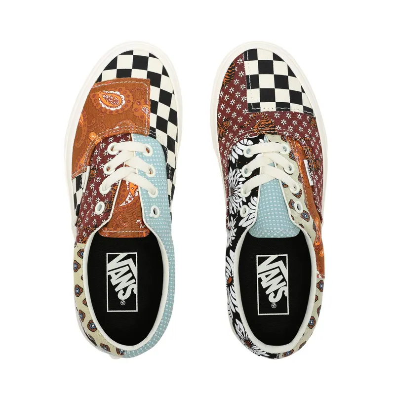 Vans Era Tiger Patchwork Black/True White (VN0A4U391IO)