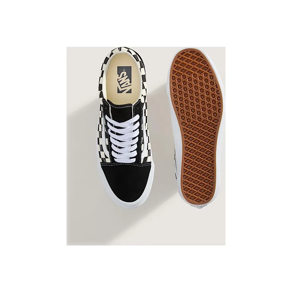 Vans Old Skool 36 LX Checkerboard White Black (VN000CQD2BO)