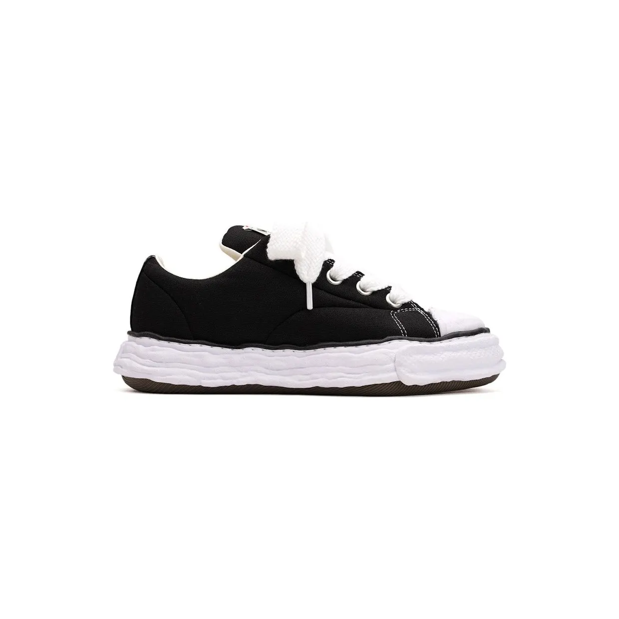 Maison Mihara Yasuhiro Peterson 23 OG Sole Padded Canvas Low Black White (A14FW723-BLKWHT)