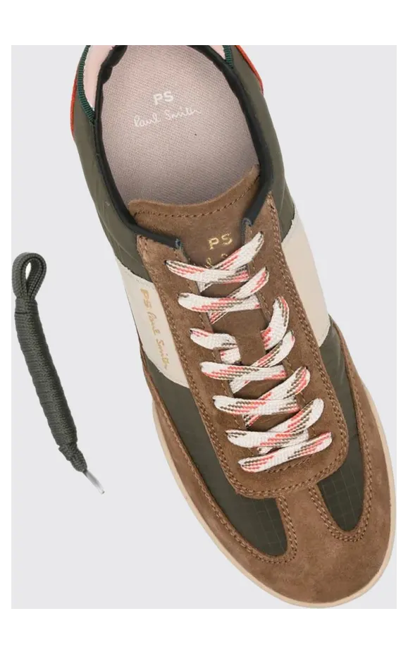 Paul Smith Suede and Nylon Sneakers Brown (M2SDVR97UNYL63) (3)