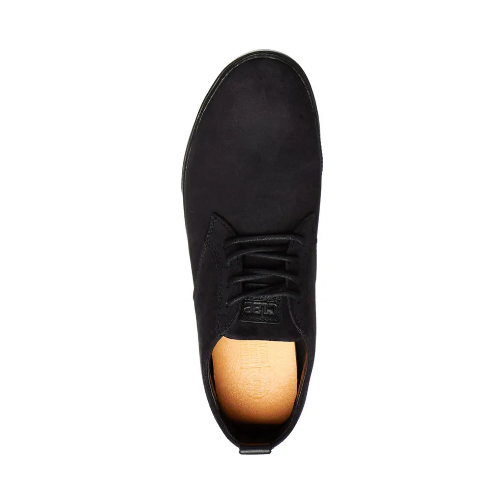 Clae Ellington Suede Black Waxed Suede Black (CLA01246-BWS)