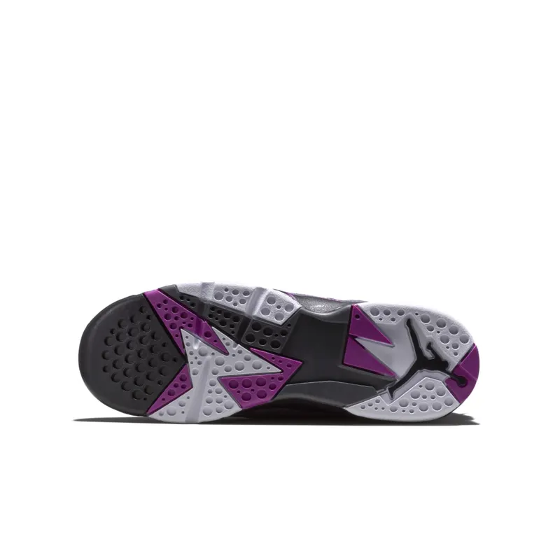 Jordan 7 Retro Valentine’s Day 2015 (GS) Dark Grey/White-Black-Fuchsia Flash (705417-016)