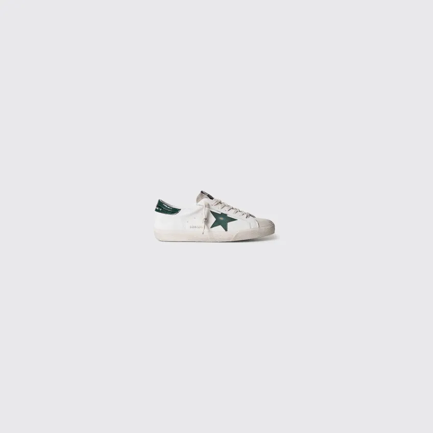 Golden Goose Superstar White / Green (GMF00101F00811310502)