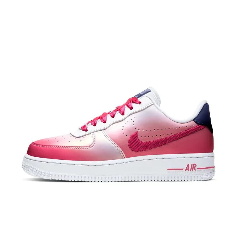 Nike Air Force 1 Low Kay Yow (W) White/Pink Foam-Regency Purple-Vivid Pink (CT1092-100)