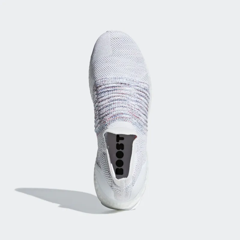 adidas Ultraboost Laceless White Multicolor Footwear White/Active Red/Active Green (B37686)