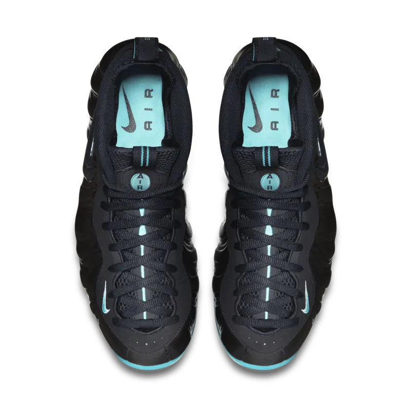 Nike Air Foamposite Pro Dark Obsidian Dark Obsidian/Dark Obsidian-Blue Aquamarine (624041-402)