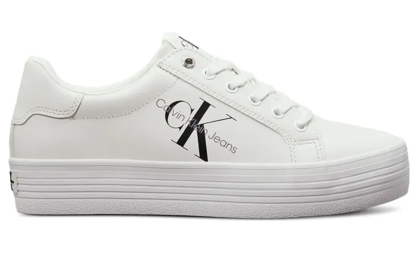 Calvin Klein Sneakers mit Logo-Print – Weiß (YW0YW00847YAF)
