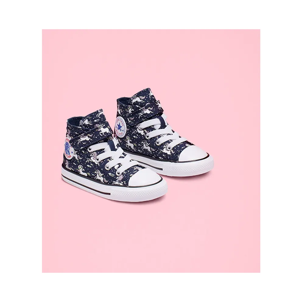 Converse Unicons Hook and Loop Chuck Taylor All Star High Top Navy/black/white (766203C)