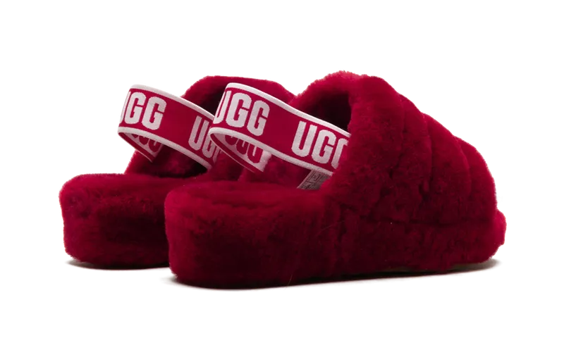 Ugg Fluff Yeah Slide “Red” (1095119-RBRD)