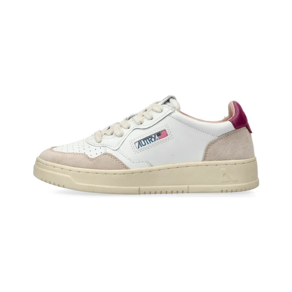 Autry Medalist Low W (leat / suede white / rspb rad) – AULWLS73