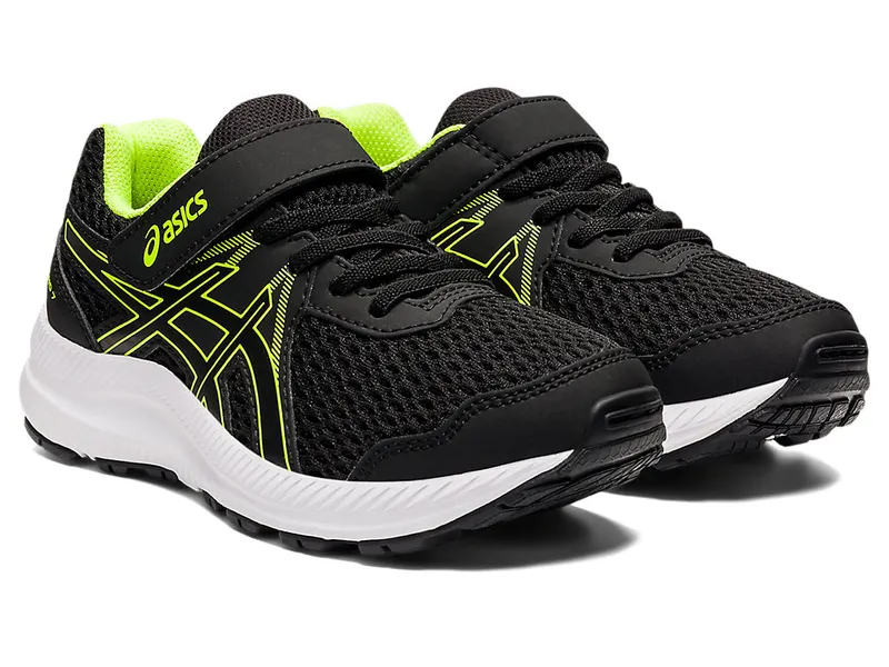 Asics CONTEND™ 7 PS Black/Hazard Green (1014A194.005)