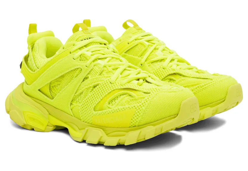 Balenciaga Yellow Track Sneakers (542023-W3RD2-7510) (4)