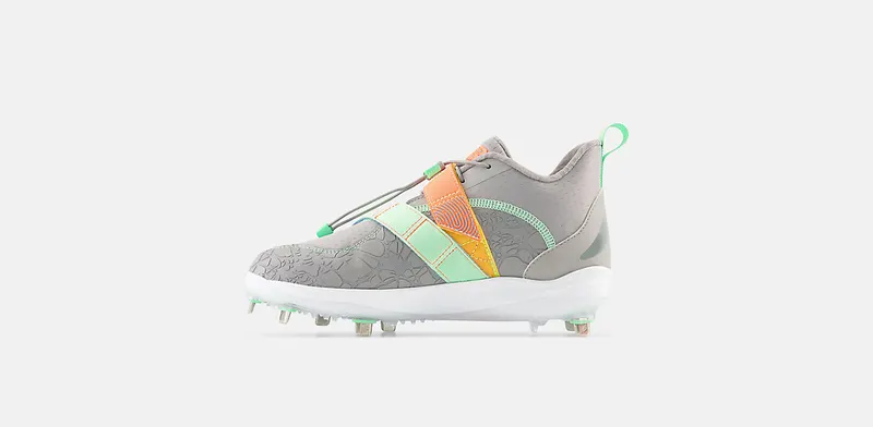 New Balance FuelCell Lindor 2 Metal Team Away Grey Neon Dragonfly Electric Jade (LMLINDL2)