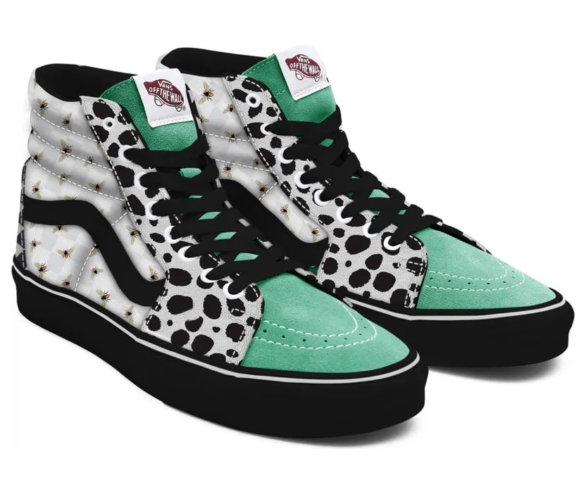VANS Gepersonaliseerde Patchwork Sk8-hi Multicolour (VN0A3CST037)