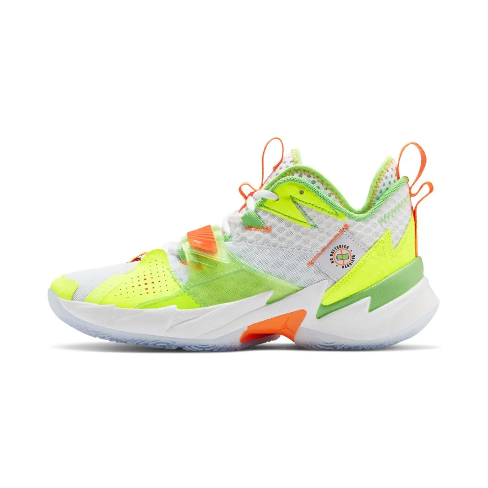 Jordan Why Not Zer0.3 Splash Zone White/Green-Orange-Volt (CZ3616-100)
