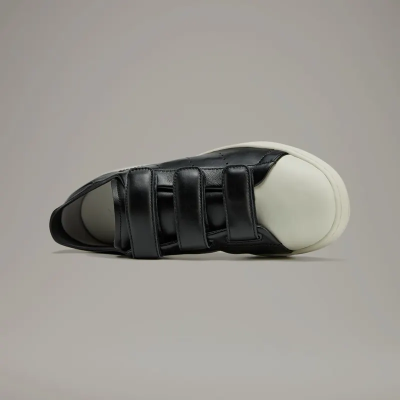 Adidas Y-3 Stan Smith Hook-And-Loop Black / Black / Talc (JQ5001)