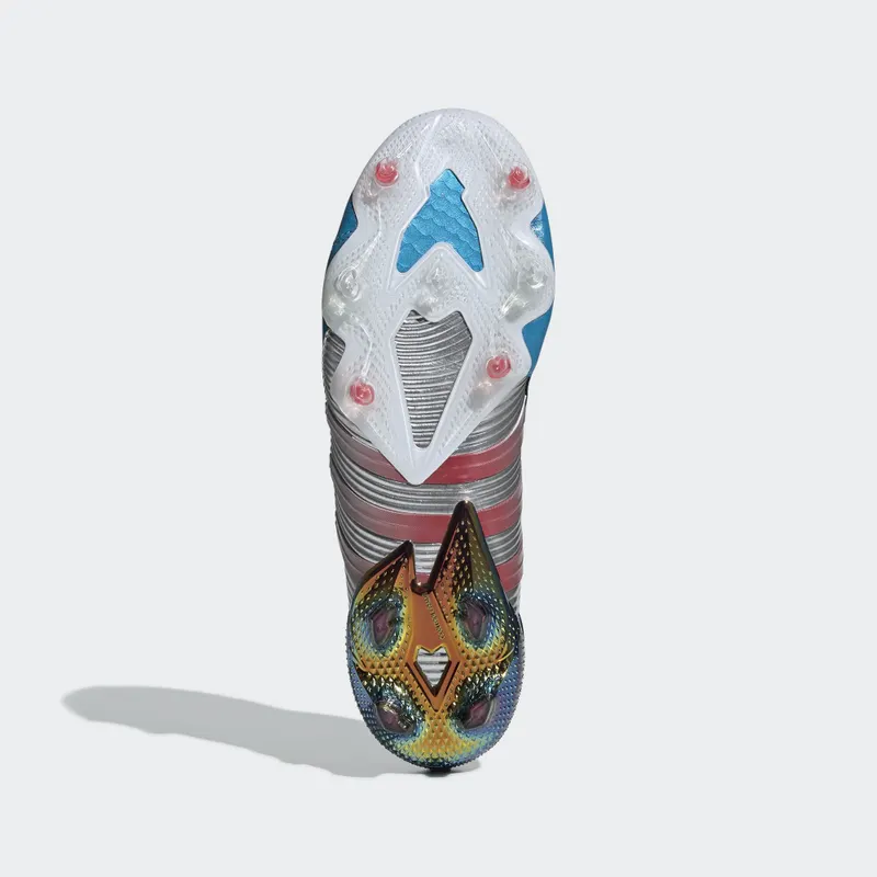 adidas Predator Archive FG Black White Blue Cloud White/Core Black/Red (EH2562)