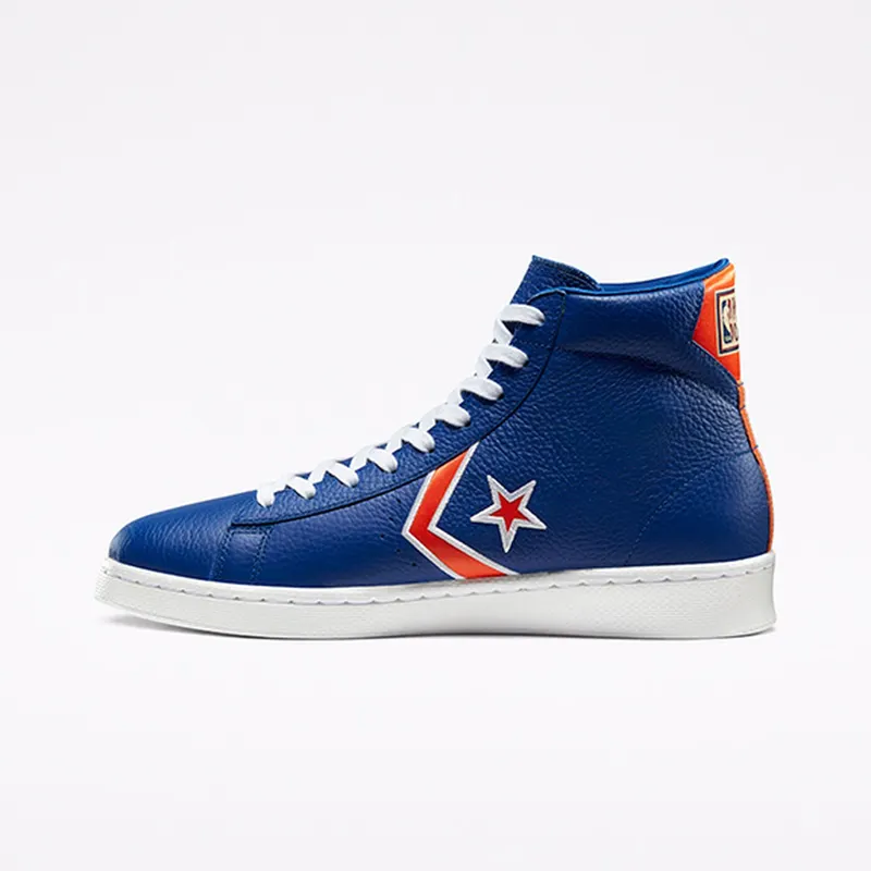 Converse Pro Leather Breaking Down Barriers Knicks Rush Blue/Brilliant Orange (166809C)