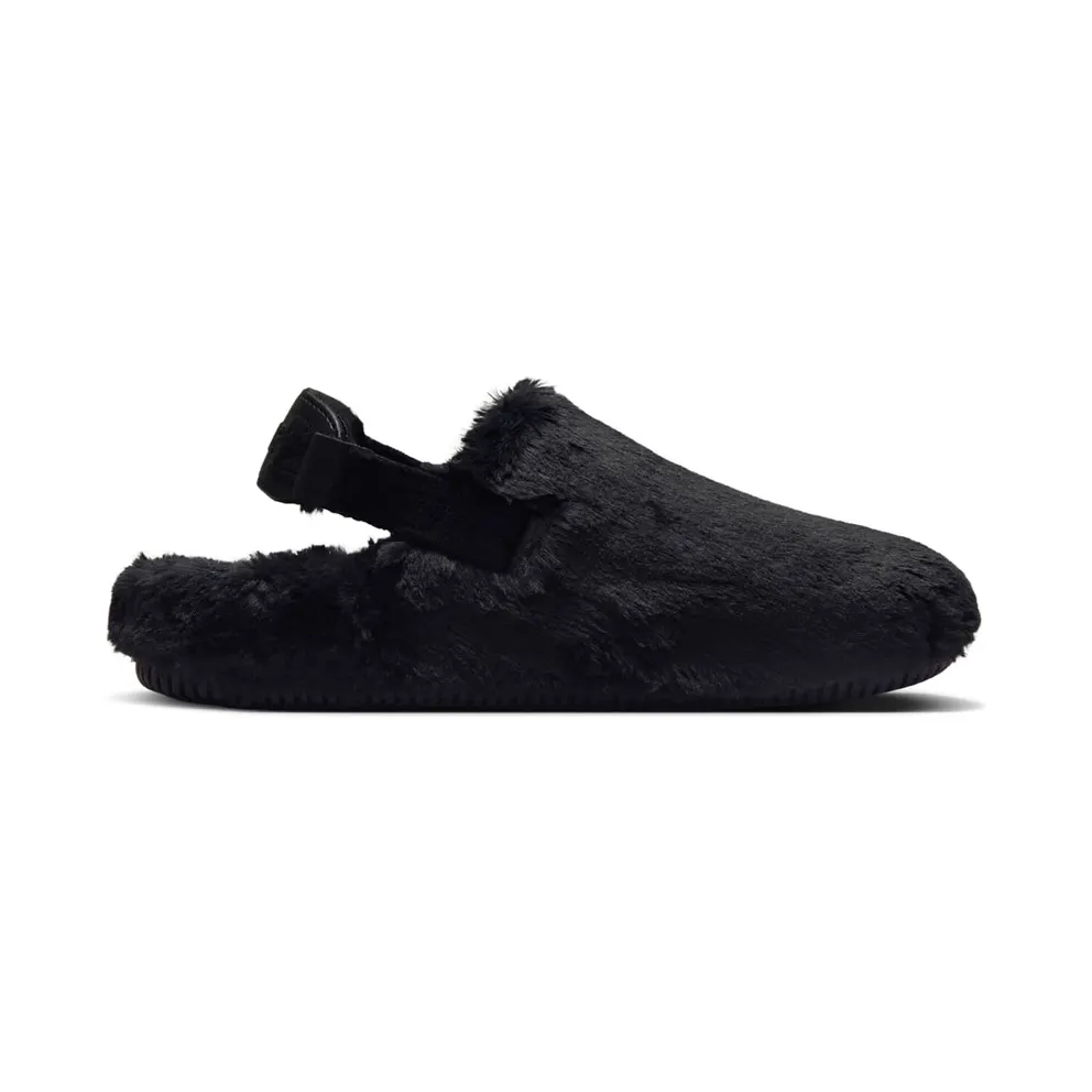 Nike Calm Mule SE “Black Fur” (FZ3118-001)