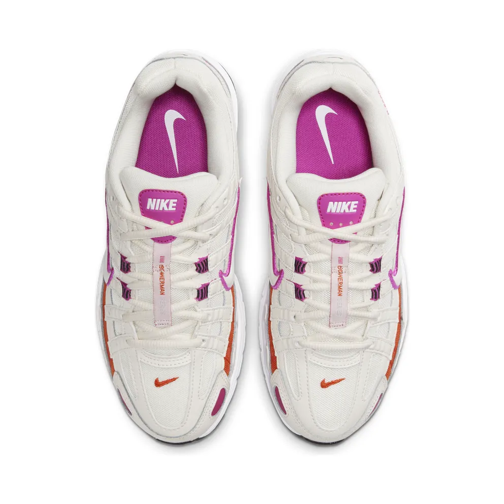 Nike P-6000 Essential ‘Pale Ivory Team Orange’ “Pale Ivory / Fire Pink / Team Orange / White” (CW1351-100)