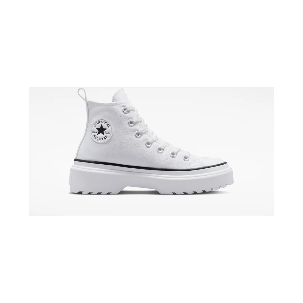 Converse Chuck Taylor All Star Lugged Lift Platform Canvas White/White/Black