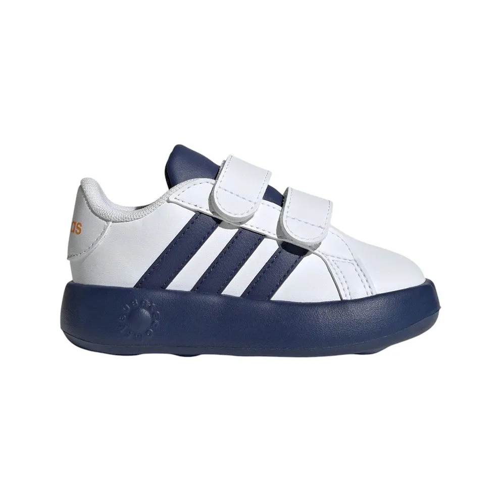 adidas Grand Court 2.0 Cloud White Dark Blue (JI0979)