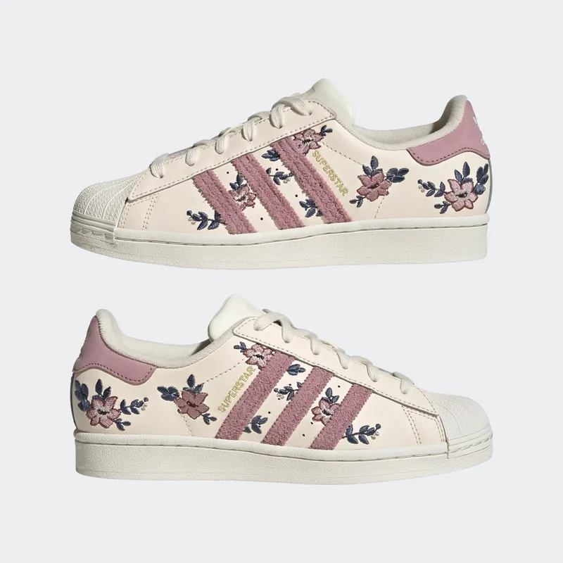 Adidas Superstar Wonder White / Magic Mauve / Off White (H03479)