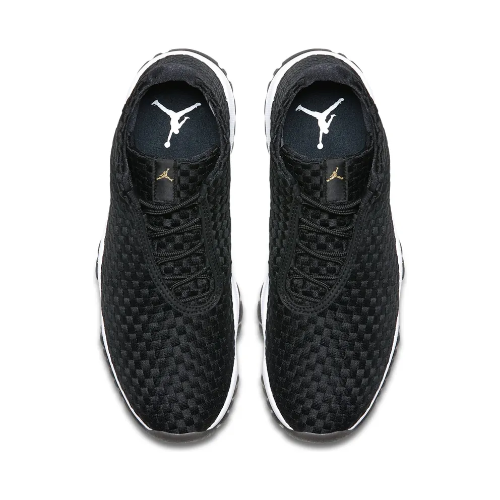 Jordan Future Black White Gold Black/Black-White-Metallic Gold (656503-031)