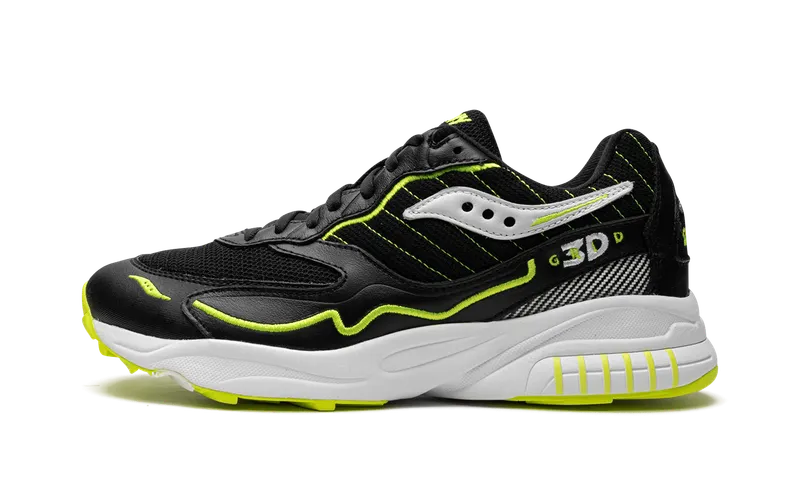 Saucony 3D Grid Hurricane “Acid Yellow” (S70646-6)