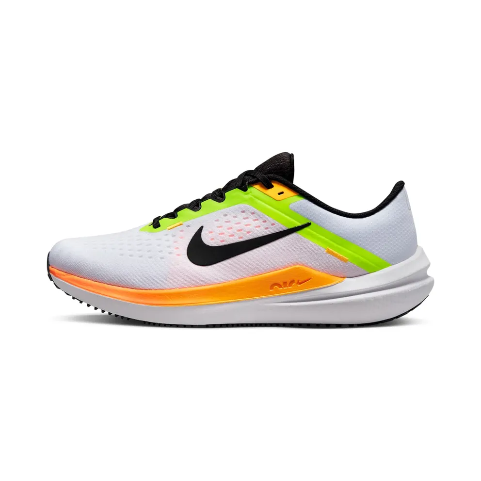 Nike Air Winflo 10 White Black Volt Laser Orange (DV4022-101)