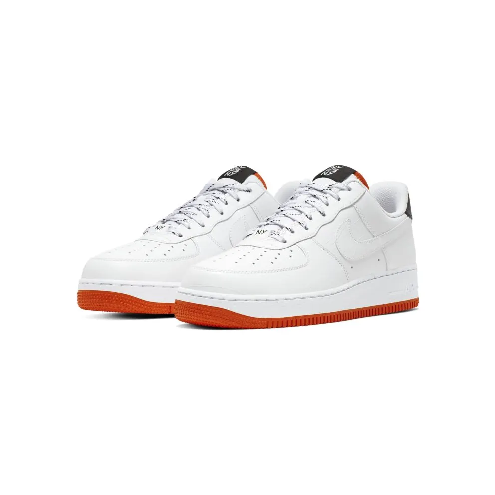 Nike Air Force 1 Low NY vs NY Pack White/Black-Orange Peel (CJ5848-100)