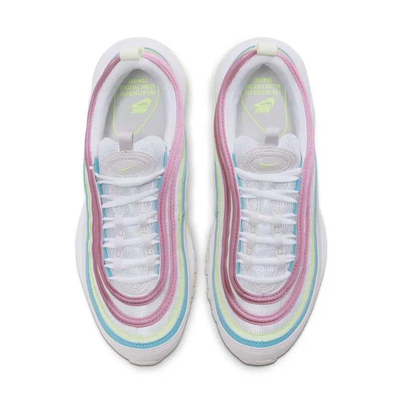 Nike Air Max 97 White Barely Volt (W) White/Barely Volt/Platinum Tint (CW7017-100)