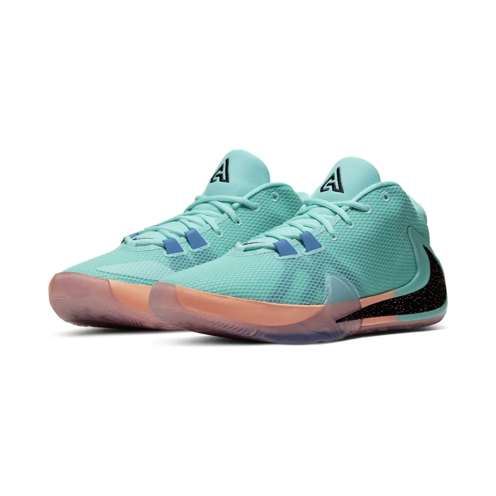 Nike Zoom Freak 1 “Aurora Green / Blue Stardust / Orange Pulse / Black” (BQ5422-300)