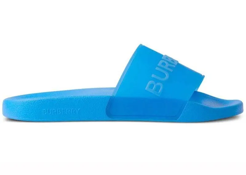 Burberry Logo Slide Blue (8069784)