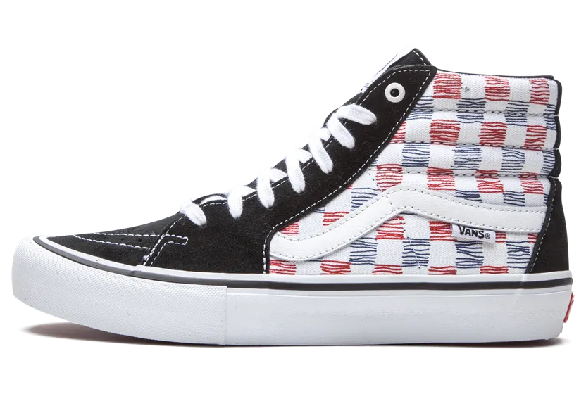 Vans SK8-HI “Sketched Checkerboard” (VN0A45JD2MB)