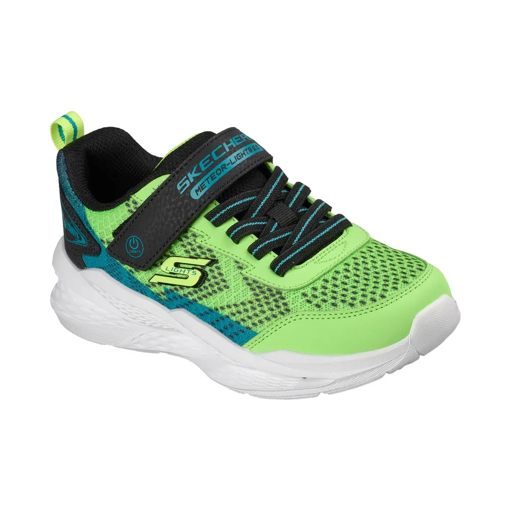 Skechers S-Lights: Meteor-Lights 2.0 Sneaker Limoen/Black