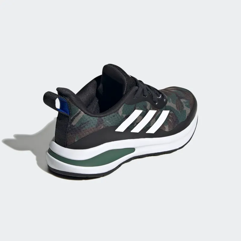 Adidas FortaRun Sport Running Lace Core Black / Cloud White / Green Oxide (GV9466)