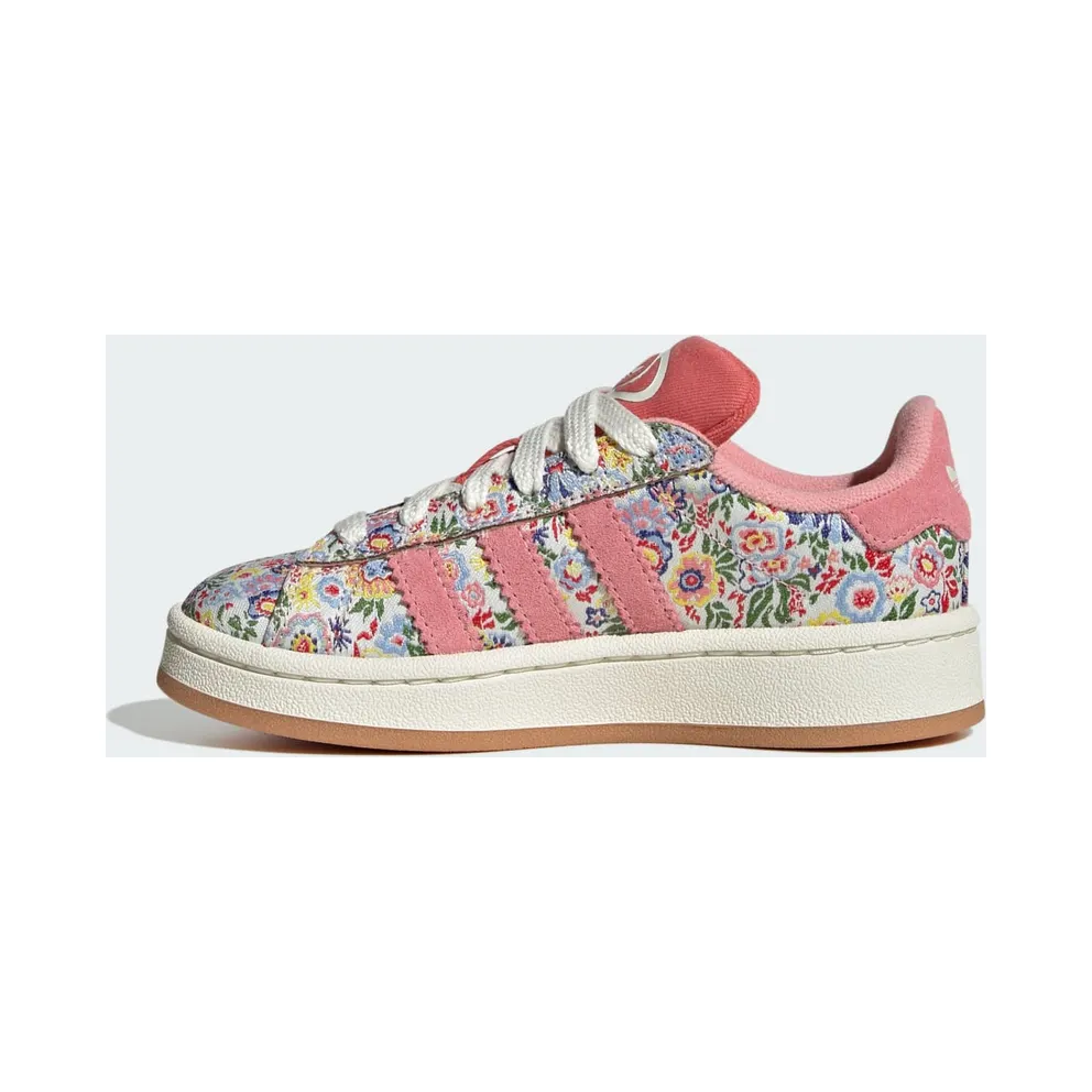 Adidas Campus 00s x Liberty London with Elastische Veters Kids Off White / Gum (JH5805)