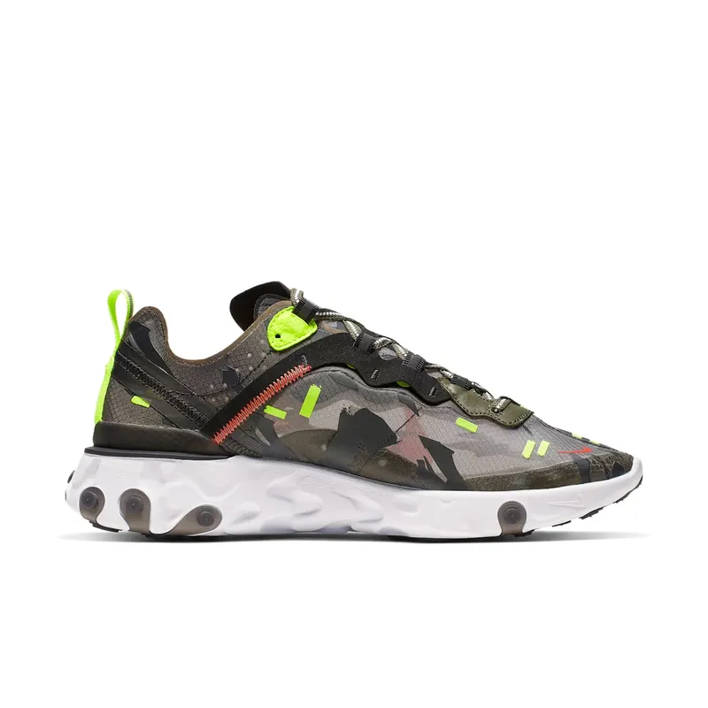 Nike React Element 87 Olive Camo (2019) (CJ4988-200)