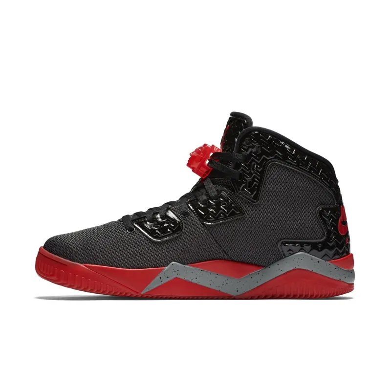Jordan Spike Forty PE Black Cement Grey Black/Cement Grey-Fire Red (807541-002)