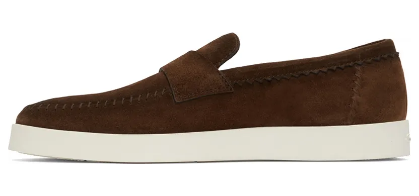 Santoni Brown Dowdy GEXU48 Sneakers (MGAI18087PANBGEXS50) (3)