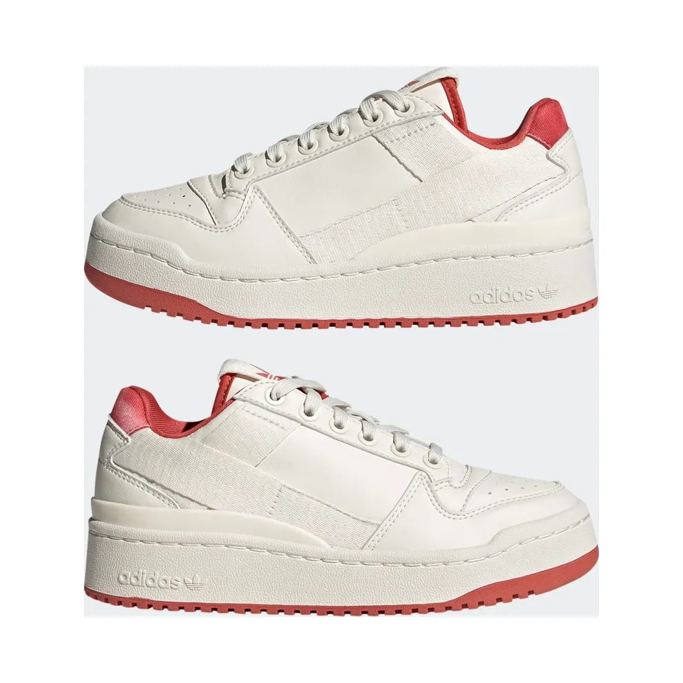 Adidas Forum Bold Low Chalk White / Chalk White / Crew Red (GX7292)