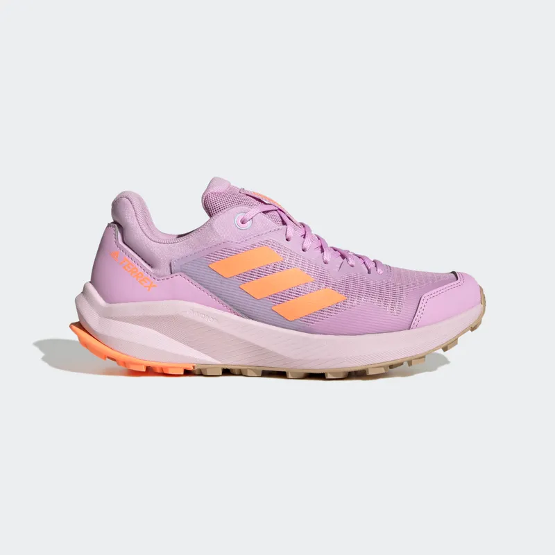 Adidas Terrex Trailrider Trail Running Bliss Lilac / Beam Orange / Almost Blue (GW5555)