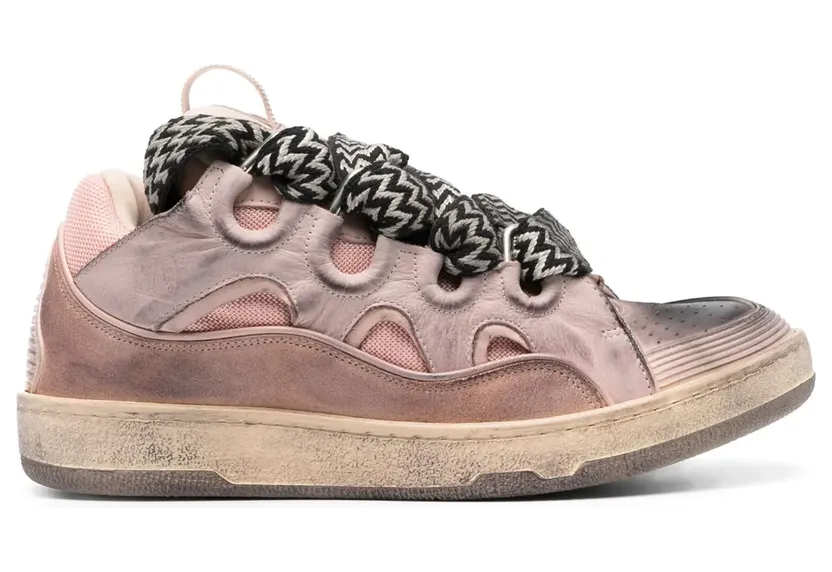 Lanvin Curb Sneakers mit dicker Sohle – Rosa (FMSKRK11DESTA23)