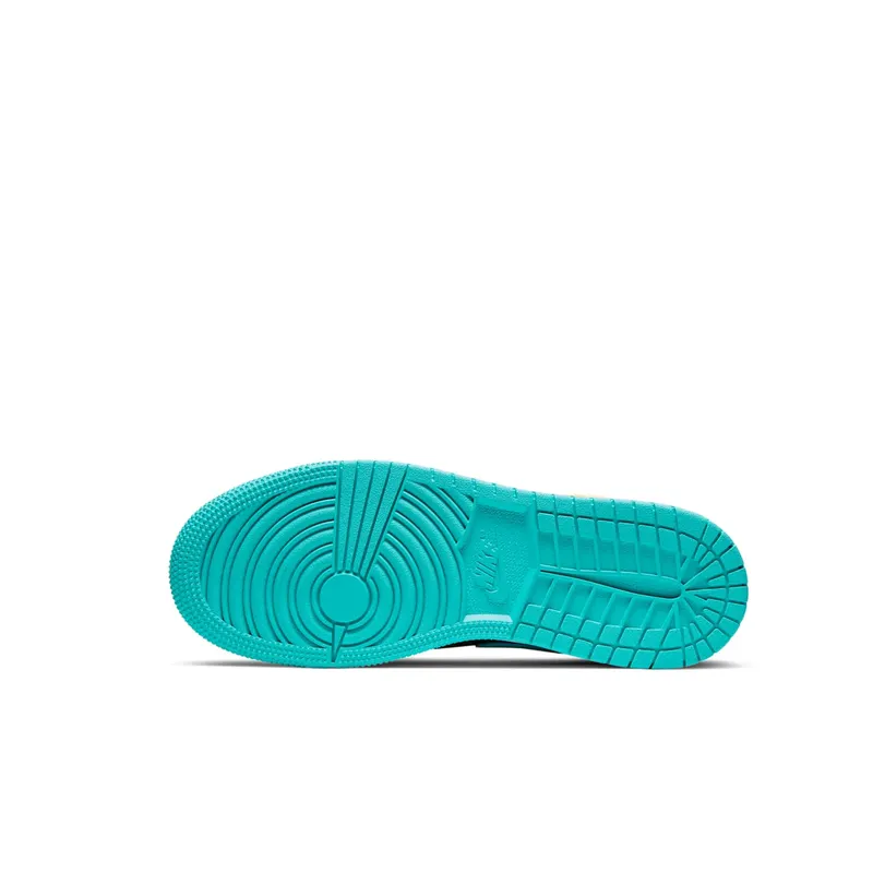 Jordan Air 1 Mid SE Aurora Green (GS) Black/Aurora Green (bq6931-037)