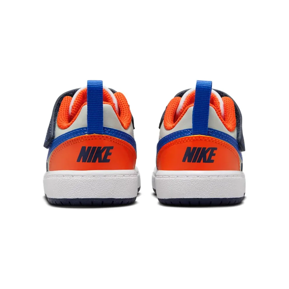 Nike Court Borough Low Recraft Midnight Navy Team Orange Light Silver Hyper Royal (DV5458-401)
