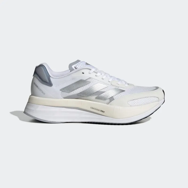 adidas Adizero Boston 10 Cloud White / Silver Metallic / Halo Silver (GY0907)