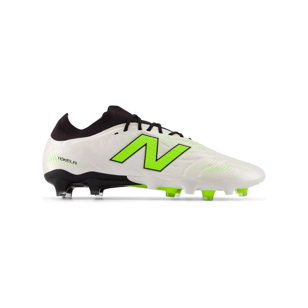 NEW BALANCE TEKELA PRO LOW LACED FG V5 “White / Black / Pixel Green” (ST2FLSP5)