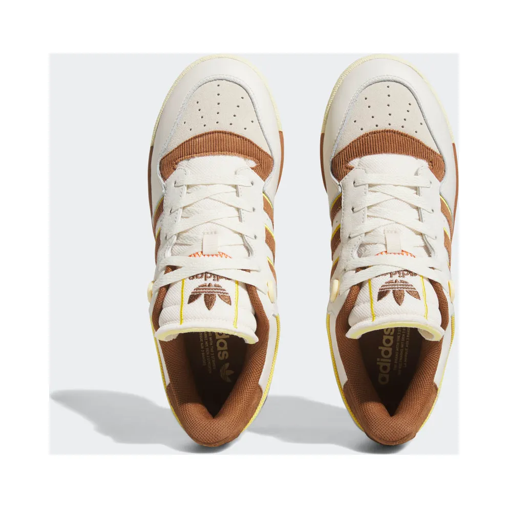 Adidas Rivalry Low 86 Chalk White / Wild Brown / Hazy Yellow (FZ6317)